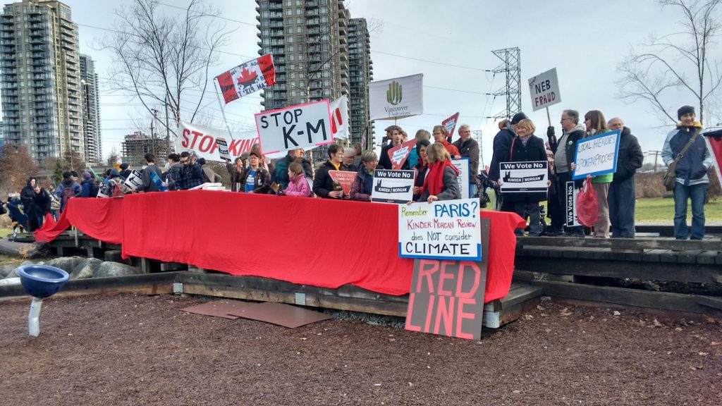 Kinder Morgan, NEB review hearing, Burnaby B.C.