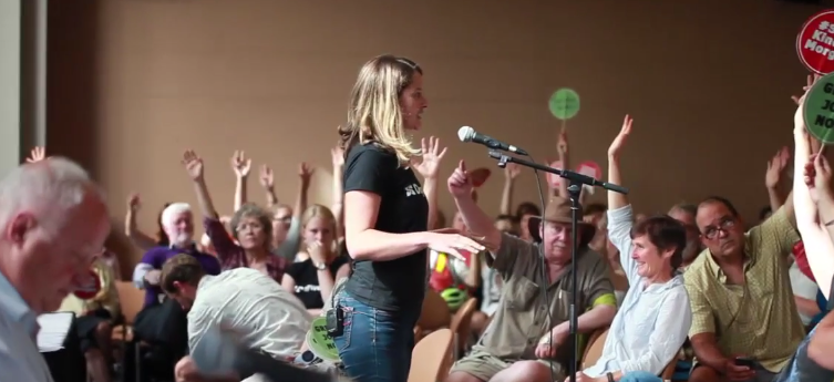 Dogwood's Mary Leighton speak to Kinder Morgan panel