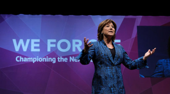 Premier at 'We' event