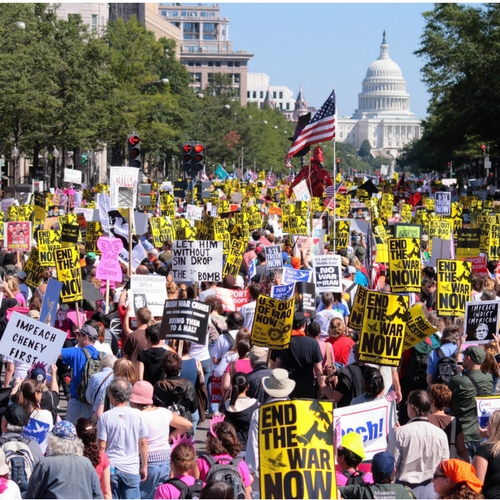 Iraq War protest