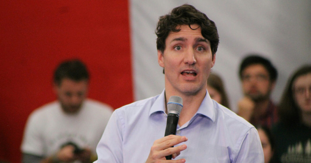 trudeau surprised townhall