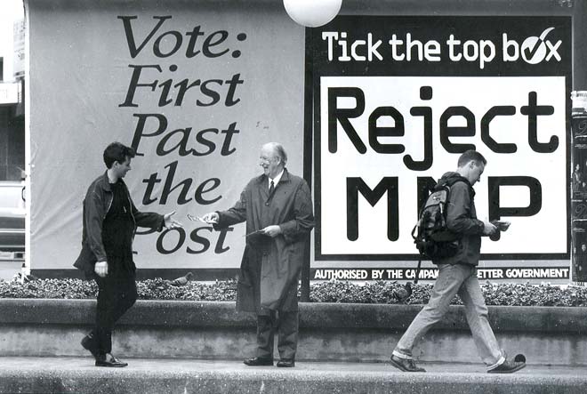 Anti-Pro Rep campaign, New Zealand, 1992